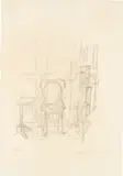 Alberto Giacometti, Chaise et guéridon (Chair and Guéridon)