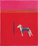 Craigie Aitchison, Bedlington In Red