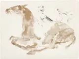 Elisabeth Frink, Man and Horse I