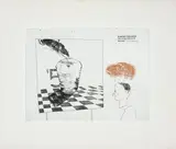 David Hockney, Disintegration, pl. 7 from A Rake's Progress