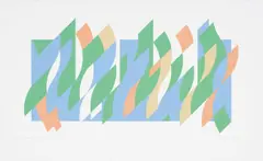 Wall Painting I by Bridget Riley, 2007, Screenprint in colours, on wove paper, with full margins, sold Jan 2017