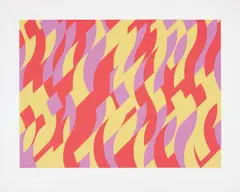 Carnival by Bridget Riley, 2000, Screenprint in colours, on wove paper, with full margins, sold Jan 2017