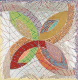 Polar Co-ordinates I, from Polar Co-ordinates for Ronnie Peterson by Frank Stella, 1980, Lithograph, screenprint and letterpress in colours, on Arches Cover paper, the full sheet, sold Jan 2017