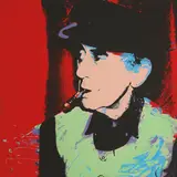 Andy Warhol, Man Ray, 1974, Screenprint in colours, on wove paper, the full sheet