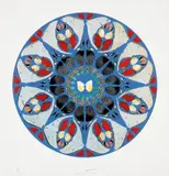 Deus, Deus Meus, from Psalm Prints by Damien Hirst, 2009, Screenprint in colours with glaze and diamond dust, on wove paper, with full margins, sold Jan 2017