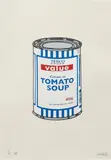 Soup Can (Original) by Banksy, 2005, Screenprint in colours, on wove paper, with full margins, sold Jan 2017