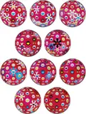 Flowerball (3D) - Papyrus; Flowerball (3D) – Turn Red!; Groping for the Truth; Letter to Picasso; There is Nothing Eternal in this World. That is Why You Are Beautiful; Flowerball (3D) – Blue, Red; Hey! You! Do You Feel What I Feel; Flowerball (3D) – Red, Pink, Blue; Comprehending the 51st Dimension; and Flowerball (3D) – Red Ball by Takashi Murakami, 2013-2014, Ten offset lithographs in colours, on smooth wove paper, the full sheets, sold Jan 2017