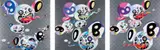 Parallel Universe; Spiral; and The World and the World Beyond by Takashi Murakami, 2013-2014, Three offset lithographs in colours, on smooth wove paper, the full sheets, sold Jan 2017