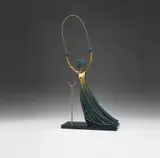 Alice in Wonderland by Salvador Dalí, 1977/1984, Bronze with blue patina, sold Jun 2017