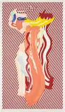 Roy Lichtenstein, Nude, from Brushstroke Figure Series, 1989, Lithograph, waxtype, woodcut and screenprint in colours, on Saunders Waterford paper, with full margins