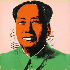 Andy Warhol, Mao, 1972, Screenprint in colours, on Beckett High White paper, the full sheet,
