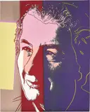 Golda Meir, from Ten Portraits of Jews of the Twentieth Century by Andy Warhol, 1980, Screenprint in colours, on Lenox Museum Board, the full sheet, sold Jun 2017