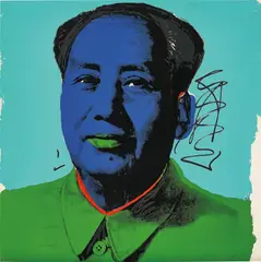 Mao by Andy Warhol, 1972, Screenprint in colours, on Beckett High White paper, the full sheet,, sold Jun 2017