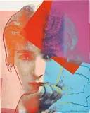 Sarah Bernhardt, from Ten Portraits of Jews of the Twentieth Century by Andy Warhol, 1980, Screenprint in colours, on Lenox Museum Board, the full sheet, sold Jun 2017