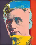 Louis Brandeis, from Ten Portraits of Jews of the Twentieth Century by Andy Warhol, 1980, Screenprint in colours, on Lenox Museum Board, the full sheet, sold Jun 2017