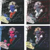 Beethoven by Andy Warhol, 1987, screenprint in colors on Lenox Museum Board, sold Jun 2017