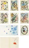 Je travaille comme un Jardinier (I Work as a Gardener) by Joan Miró, 1963, The complete set of nine lithographs in colours (one on the portfolio, one on the wrap-around cover and seven hors-texte, sold Jun 2017