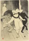 Folies-Bergère: Les Pudeurs De Monsieur Prudhomme by Henri de Toulouse-Lautrec, 1893, Lithograph, on wove paper, with margins, sold Jun 2017