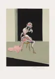 Triptyque Août 1972 (after, Triptych August 1972): left panel by Francis Bacon, 1979, Lithograph in colours, on Arches paper, with full margins, sold Jun 2017