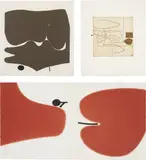 Victor Pasmore, Transformation 3; Linear Motif in Three Movements; and Untitled
