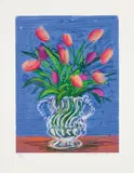 Untitled no. 346, from A Bigger Book: Art Edition B by David Hockney, 2010/2016, iPad drawing in colours, printed on archival paper, with full margins, contained in the original blue fabric-covered por, sold Jun 2017