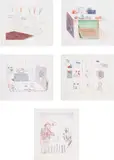 David Hockney, The Blue Guitar: five plates, 1976-77, Five etchings and aquatints, one with drypoint, on Inveresk mould-made paper, with full margins