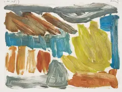 Untitled by Günther Förg, 1998, Monotype in colours, on wove paper, with full margins, sold Jun 2017