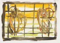 Untitled by Günther Förg, 1998, Monotype in colours, on wove paper, with full margins, sold Jun 2017