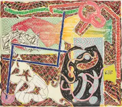 Shards II, from Shards by Frank Stella, 1982, Offset lithograph and screenprint in colours, on Arches Cover paper, the full sheet, sold Jun 2017