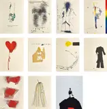Jim Dine, The Portrait of Dorian Gray by Oscar Wilde; and Tool Box: one plate