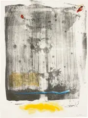 Walking Rain by Helen Frankenthaler, 1987, Lithograph, etching and aquatint in colours, on T.H. Saunders paper, the full sheet, sold Jun 2017