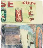 Robert Rauschenberg, L.A. Uncovered #3, 1988, Screenprint in colours, on John Koller HMP tan paper, the full sheet