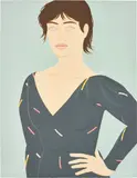 Alex Katz, Gray Dress (Laura), 1992, Screenprint in colours, on Arches rag paper, the full sheet