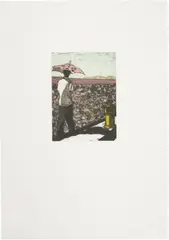 Lapeyrouse Wall by Peter Doig, 2004, Etching and aquatint in colours, on wove paper, with full margins, offered Jun 2017