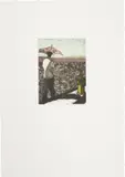 Peter Doig, Lapeyrouse Wall, 2004, Etching and aquatint in colours, on wove paper, with full margins