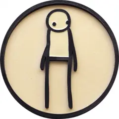 Blank Plaque by Stik, 2011, Hand-cast colour tinted polyurethane resin plaque, sold Jun 2017