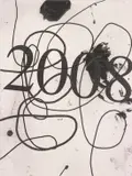 Christopher Wool, 2008 (For Parkett), 2008, Screenprint, on Dur-O-Tone Newsprint, with full margins