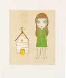 Untitled by Hiroshi Sugito and Yoshitomo Nara, 2005, Lithograph in colours, on wove paper, with full margins, sold Jun 2017
