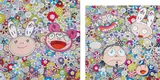 The Creative Mind; and Kaikai & Kiki: Dreaming of Shangri-la by Takashi Murakami, 2015, Two offset lithographs in colours, on smooth wove paper, the full sheets, sold Jun 2017