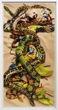 Nick Knight, Alexander McQueen, Snakes, 2009, Hand-coated pigment print, flush-mounted