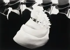 Frank Horvat, Givenchy Hat A, Paris, 1958, Archival pigment print, printed later