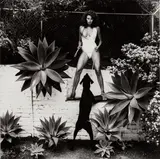 Raquel Welch in her backyard, Beverly Hills by Helmut Newton, 1981, Gelatin silver print from Private Property Suite III , printed 1984, sold May 2017