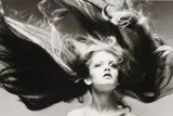 Richard Avedon, Twiggy, Hair by Ara Gallant, Paris studio, January, 1968, Gelatin silver print, printed 1981, flush-mounted to linen