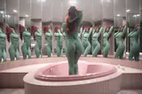 Juno Calypso, A Dream in Green from The Honeymoon Suite, 2015, Archival pigment print, flush-mounted