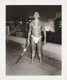 Seiji Kurata, 入墨の男 [Irezumi no otoko] Tattooed Man from Flash Up, 1975, Gelatin silver print, printed 1978
