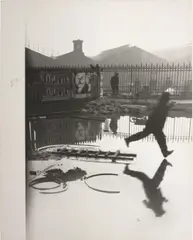 Henri Cartier-Bresson, Behind the Gare Saint-Lazare, Paris, 1932, Gelatin silver print, printed 1947