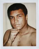 Muhammad Ali by Andy Warhol, 1977, Polaroid print, sold May 2017