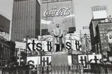 Lee Friedlander, New York City (Father Duffy), 1974, Gelatin silver print, printed 1970s