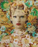 Valérie Belin, Giant Exhibition Aureole, 2013, Archival pigment print, flush-mounted