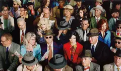 Crowd #1 (Stan Douglas) by Alex Prager, 2010, Chromogenic print, flush-mounted, sold May 2017